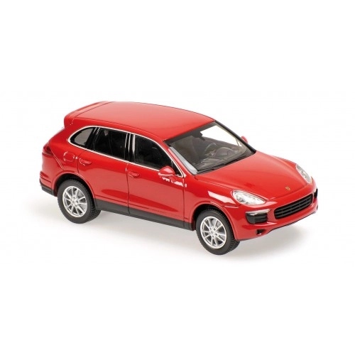 PORSCHE CAYENNE - 2014 - RED - MAXICHAMPS 1:43