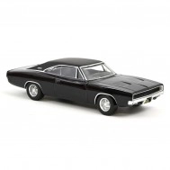 Macheta auto, Dodge Charger 1968 Black Jet-car 1:43