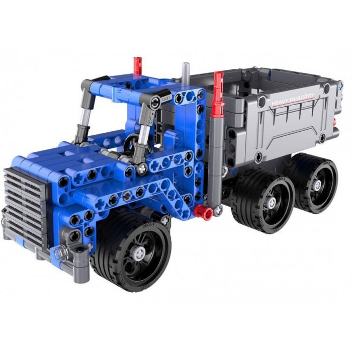 Dump truck â€“ building blocks - PULL BACK (C52011W) 