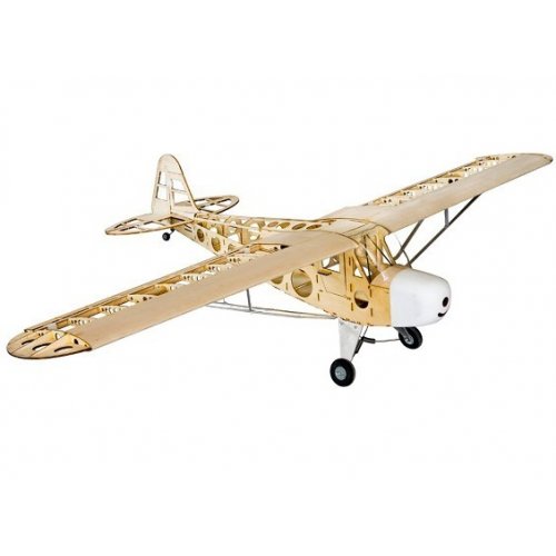 Airplane Piper J-3 Club Balsa Kit (wingspan 1800mm) + Engine + ESC + 4x Servo 