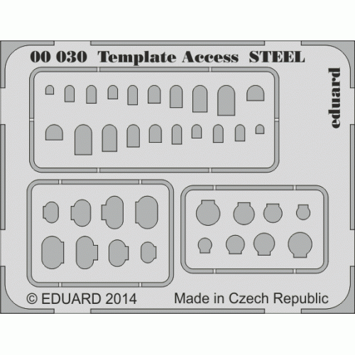 STEEL Template Access For 1:32, 1:48, 1:72 & 1:144 Scale Projects ÐÐµ