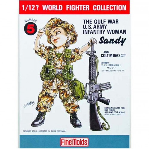 1:12 World Fighter Collection The Gulf War U.S. Army Infantry Woman 