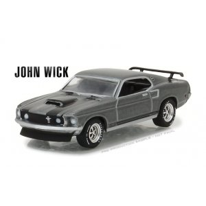 Macheta auto, Hollywood Series 18 - John Wick (2014) - 1969 Ford Mustang BOSS 429 Solid Pack 1:64