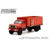 Macheta auto, S.D. Trucks Series 15 - 1980 Chevrolet C-70 Grain Truck - Weathered Red Cab with Red Bed Solid Pack 1:64