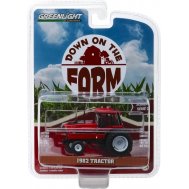 1982 Tractor - Red and Black with Dual Rear Wheels Solid Pack - Down on the Farm Series 2 1:64