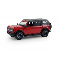2024 Ford Bronco 4-Door Badlands - Hot Pepper Red Metallic - Showroom Floor Series 7 1:64
