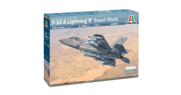 Maquette MisterCraft 1:72 F-35A Lightning II - Avion Militaire De Combat Moderne
