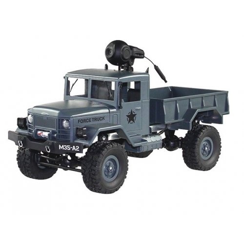 Masina Jjrc, M35 Military truck 1:16 2.4GHz RTR cu telecomanda, Albastru