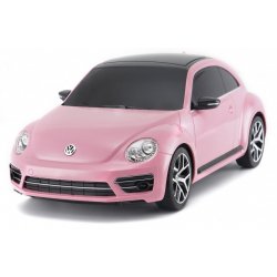 Masina Rastar, Volkswagen Beetle 1:14 RTR cu telecomanda pink