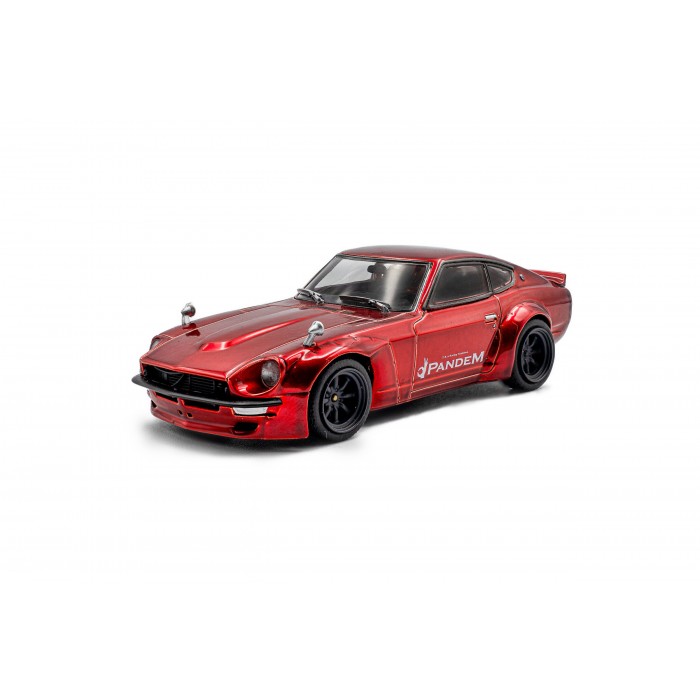 パンデム 240z Pandem Nissan Z-Datsun 240Z (S30Z) Rocket Bunny, Red, 1973 1:43