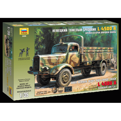 1:35 GERMAN HEAVY TRUCK L 4500A 1:35