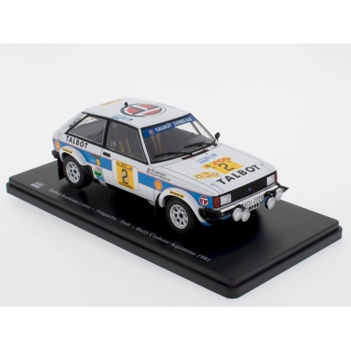 Talbot Sunbeam Lotus - FrÃ©quelin-Todt - Rally Codasur Argentina 1981 1:24