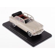 Opel Olympia Rekord Cabriolet 1954 White 1:24