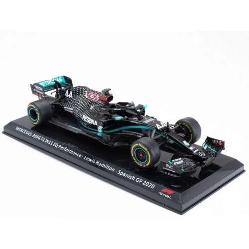 Macheta auto, MERCEDES-AMG F1 W11 Perfomance - Lewis Hamilton - Spanish GP 2020 (blister package) 1:24