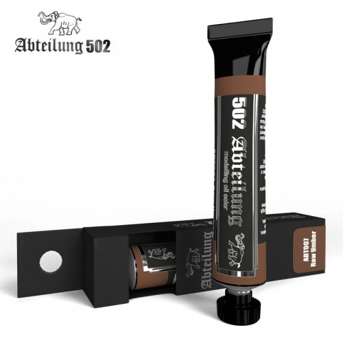 ABT007 Raw Umber 20 ml - Abteilung 502 Oil paint ÐÐµ