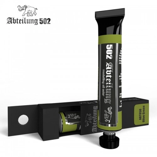 ABT050 Olive Green 20 ml - Abteilung 502 Oil paint ÐÐµ