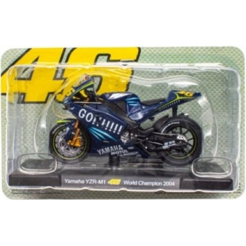 Macheta auto, Leo Models Yamaha YZR-M1 - test Phillip Island 2004 1:18