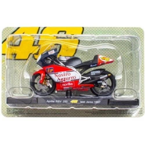 Macheta auto, Leo Models Aprilia RSV 250 - test Jerez 1997 1:18