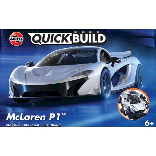 QUICKBUILD McLaren P1 - White - Snap-fit ÐÐµ