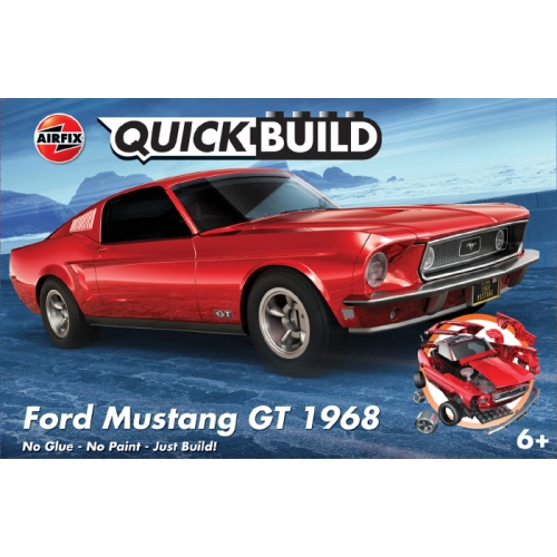 QUICKBUILD Ford Mustang GT 1968 - Snap Fit ÐÐµ