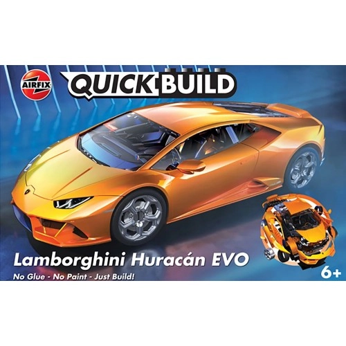 QUICKBUILD Lamborghini Huracan EVO, Orange - SnapFit ÐÐµ