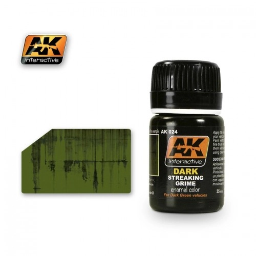 AK024 STREAKING GRIME FOR DARK VEHICLES  - Weathering Products (35 ml) 