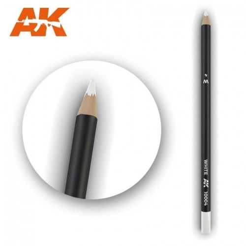 AK10004 Watercolor Pencil White (1 piece )