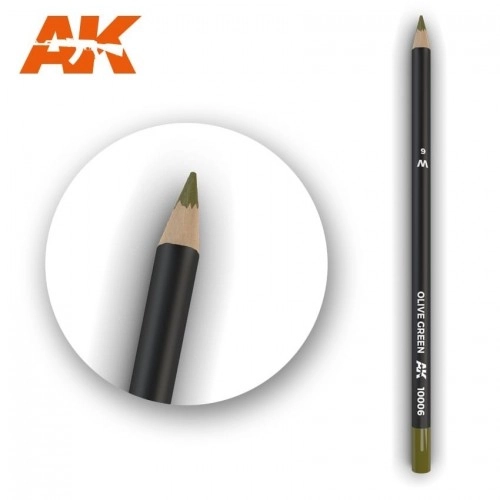 AK10006 Watercolor Pencil Olive Green (1 piece )