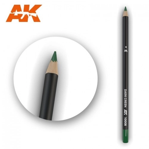AK10008 Watercolor Pencil Dark Green (1 piece )