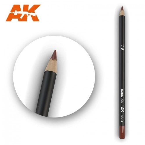 AK10013 Watercolor Pencil Dark Rust (1 piece )
