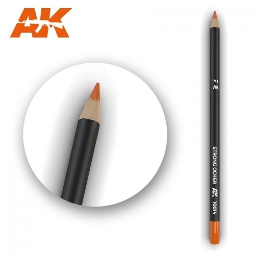 AK10014 Watercolor Pencil Strong Ocher (1 piece )