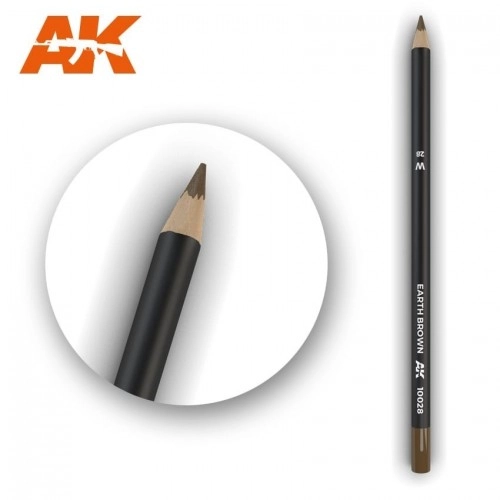 AK10028 Watercolor Pencil Earth Brown (1 piece )