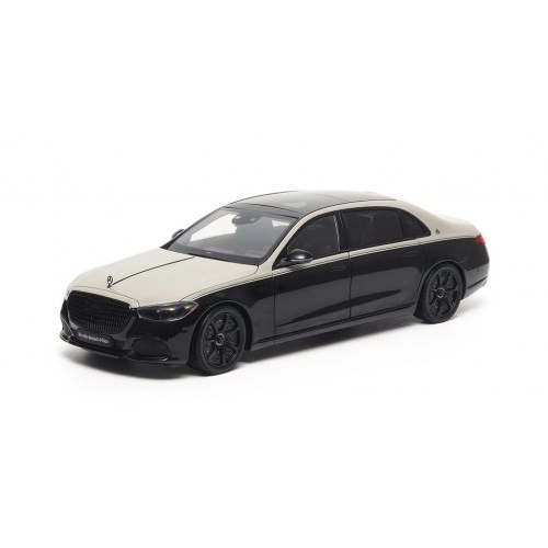 Mercedes-Benz Maybach S Class, Mojave Silver/Onyx Black, 2023 1:18