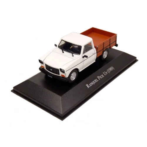 Macheta auto, 1989 Ranquel Pick-Up, white/red 1:43