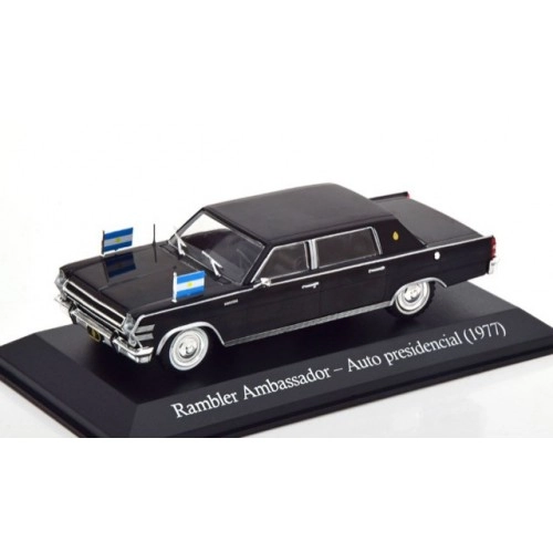 Rambler Ambassador, Black, 1977 1:43