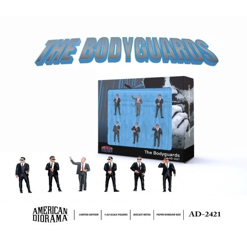 Figure Set: The Bodyguards (Set of 6 figures), 2024 (1:64) 1:64