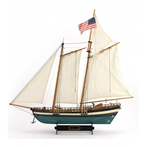 1:41 American Schooner Virginia - Wooden Model Ship Kit 1:41