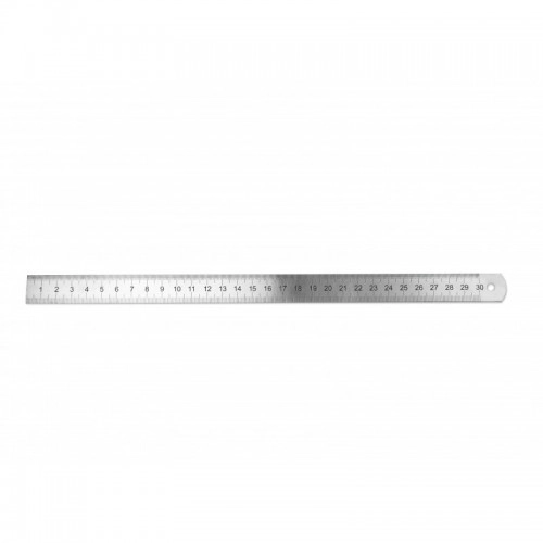 STAINLESS STEEL RULER 300 x 19 x 1 mm