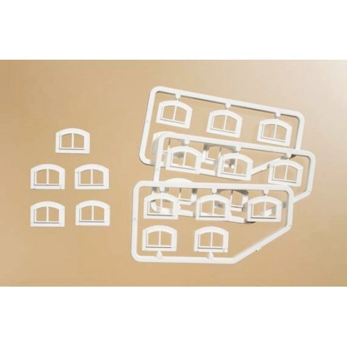 Window M. white (12 x 8 mm) H0 /1:87/