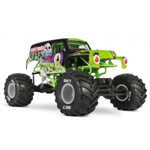 Masina Axial SMT10 Grave Digger Monster Jam Truck 1:10 4WD ARTR Cu Telecomanda