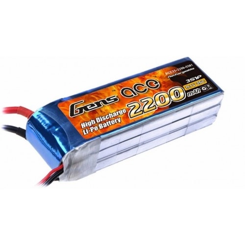 2200mAh 11.1V 25C XT-60 Gens Ace - POSERWISOWY 