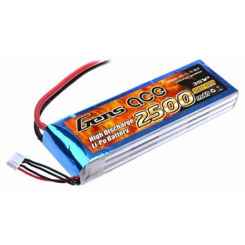 2500mAh 11.1V 25C Gens Ace 