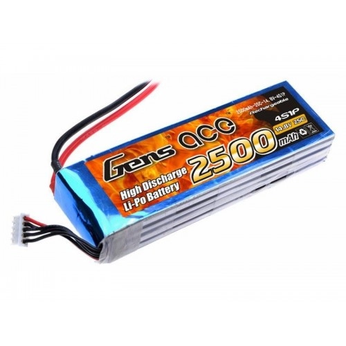 2500mAh 14.8V 25C Gens Ace 
