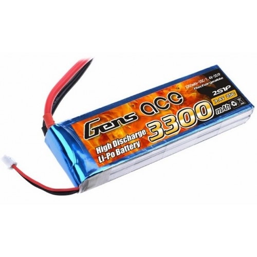3300mAh 7.4V 25C Gens Ace 