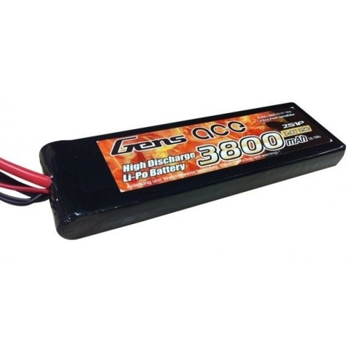 3800mAh 7.4V 25C TRX Gens Ace 
