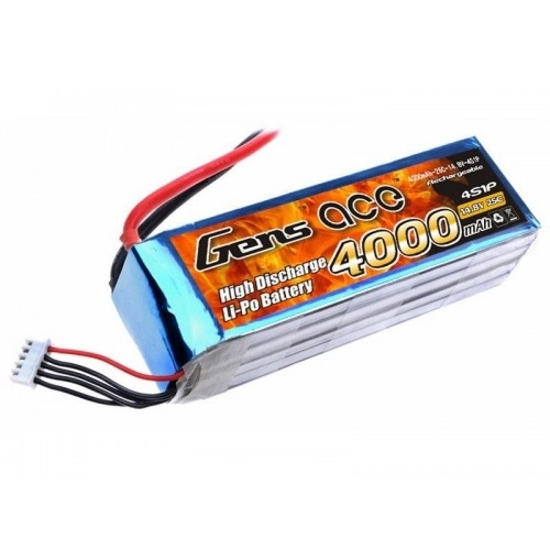 4000mAh 14.8V 25C Gens Ace 