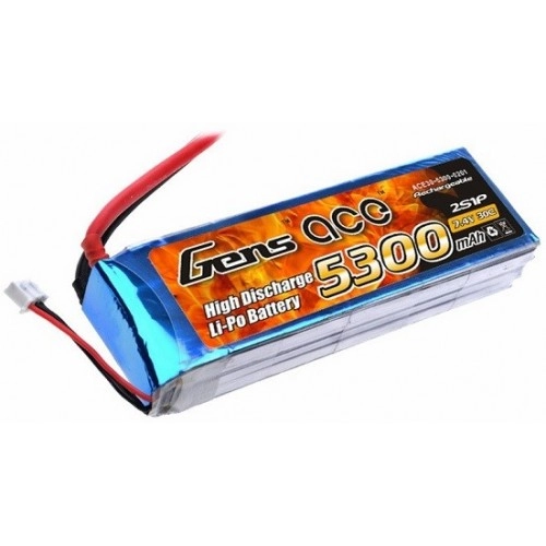 5300mAh 7.4V 30C Gens Ace 