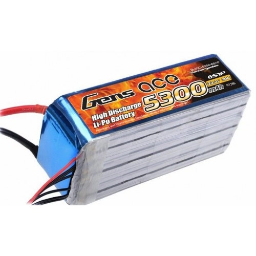 5300mAh 22.2V 30C Gens Ace 