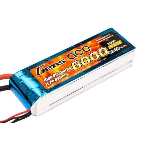 6000mAh 11.1V 35C Gens Ace 