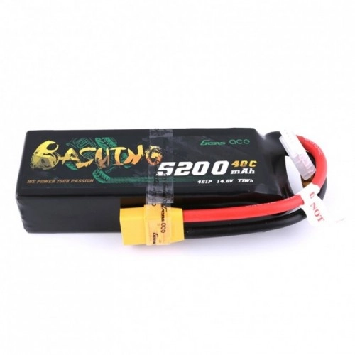 5200mAh 14.8V 40C "BASHING" Gens Ace - XT90 
